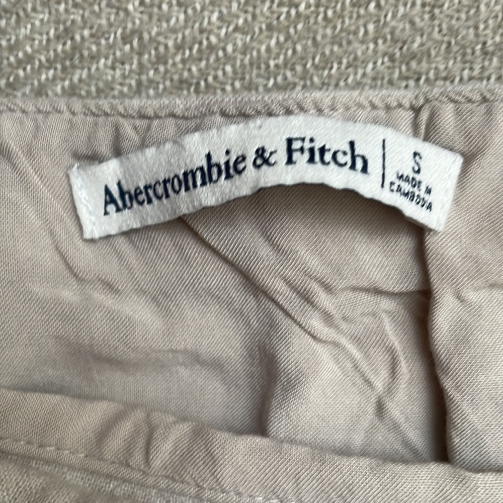 Abercrombie & Fitch Knotted Linen Skirt - Picture 3 of 6